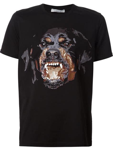 givenchy dog shirt knock off|Givenchy rottweiler t shirt.